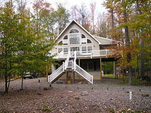 Poconos Vacation Home For Sale - Front View
