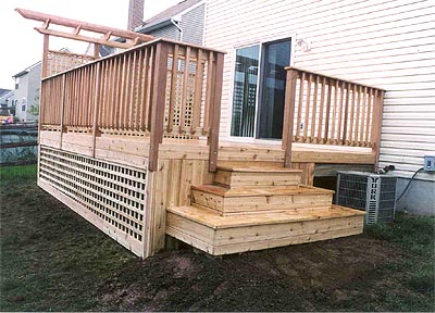 Custom Cedar Deck