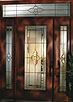 The Nouveau Decorative Glass Front Door Design