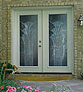 The Slhouettes Decorative Glass Door Design