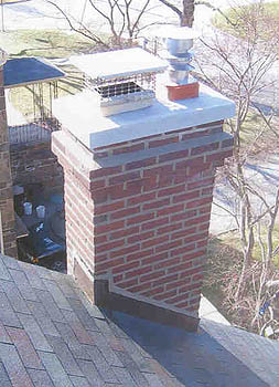 Chimney After Repointing