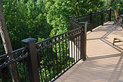 Trex Escapes  Decking with Fortress Rail