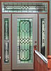 The Majestic Decorative Glass Front Door Design