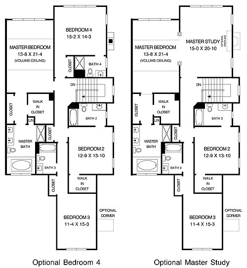 Optional Floor Plans