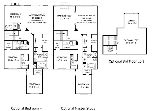 Optional Floor Plans