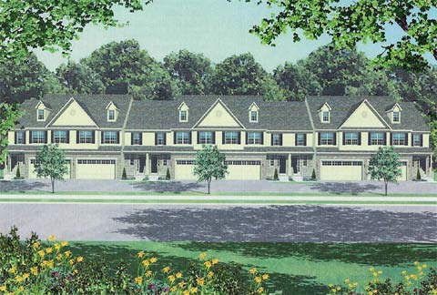 Luxury Townhome Elevations