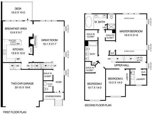 Floor plans