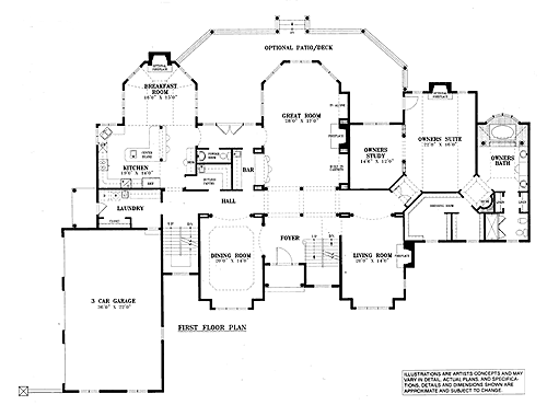 First Floor Plans