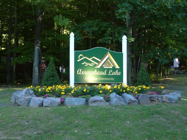 Entrance Sign for Arrowhead Lake - A Private Vacation Community