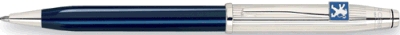 A.T. Cross Pens - Century II Sterling Silver/Translucent Blue Lacquer Ball-point pen