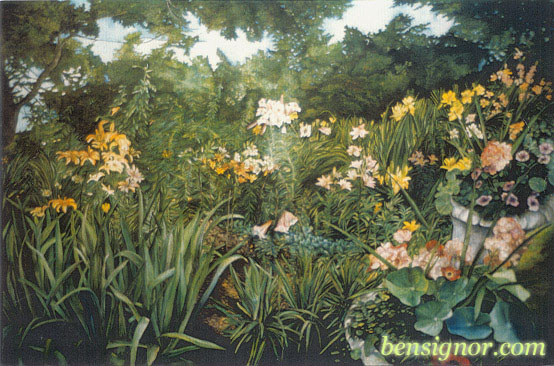 Oil on Canvas - Garden
