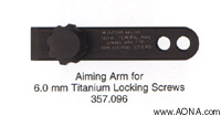 Aiming Arm for 6.0mm Titanium Locking Screws-357.096