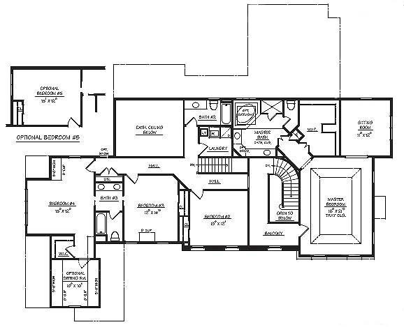 model home floor plan